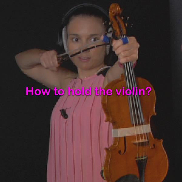 Lesson 001: How to hold the violin? - violino online, play violin online,   - tocar violin online, уроки игры на скрипке, Metodo Mirkovic - cours de violon en ligne, geige online lernen