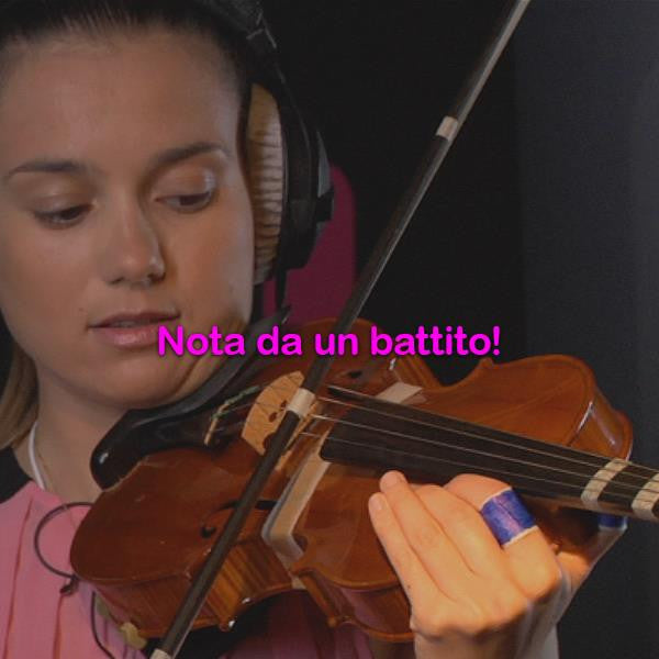 Lezione 021: Nota da un battito! - violino online, play violin online,   - tocar violin online, уроки игры на скрипке, Metodo Mirkovic - cours de violon en ligne, geige online lernen