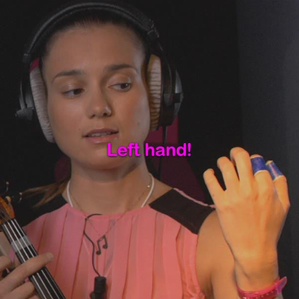 Lesson 023:Left hand! - violino online, play violin online,   - tocar violin online, уроки игры на скрипке, Metodo Mirkovic - cours de violon en ligne, geige online lernen