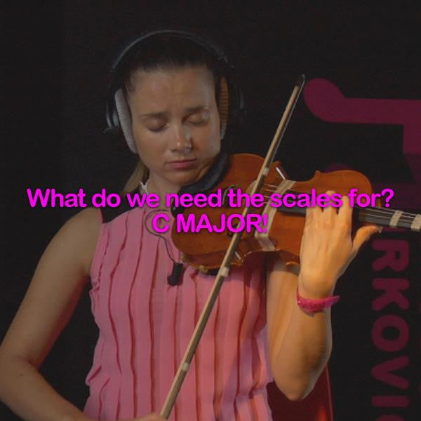 Lesson 057: What do we need the scales for? C MAJOR! - violino online, play violin online,   - tocar violin online, уроки игры на скрипке, Metodo Mirkovic - cours de violon en ligne, geige online lernen
