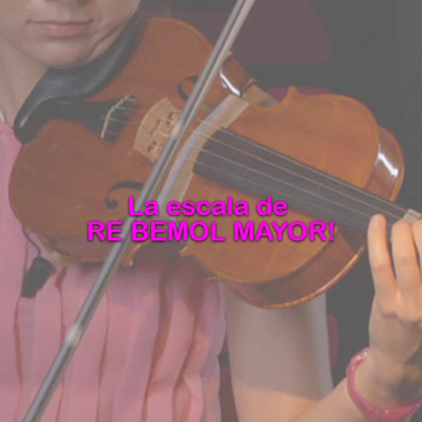 067:  la    escala    de    RE    BEMOL    MAYOR  ! - violino online, play violin online,   - tocar violin online, уроки игры на скрипке, Metodo Mirkovic - cours de violon en ligne, geige online lernen