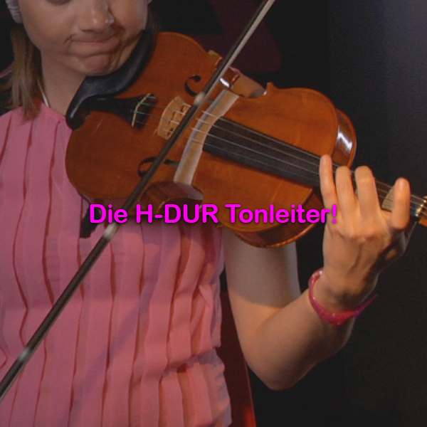 Folge 079: Die H-DUR Tonleiter! - violino online, play violin online,   - tocar violin online, уроки игры на скрипке, Metodo Mirkovic - cours de violon en ligne, geige online lernen