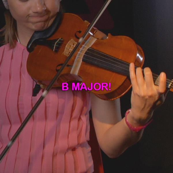 Lesson 079:B MAJOR! - violino online, play violin online,   - tocar violin online, уроки игры на скрипке, Metodo Mirkovic - cours de violon en ligne, geige online lernen