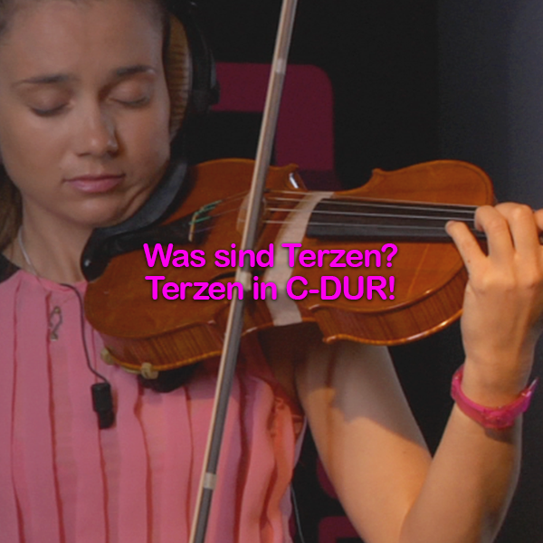 Folge 083: Was sind Terzen? Terzen in C-DUR! - violino online, play violin online,   - tocar violin online, уроки игры на скрипке, Metodo Mirkovic - cours de violon en ligne, geige online lernen