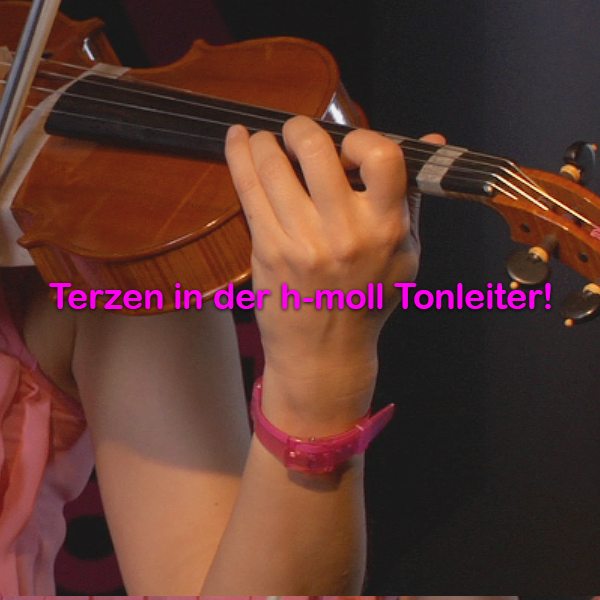 Folge 088: Terzen in der h-moll Tonleiter! - violino online, play violin online,   - tocar violin online, уроки игры на скрипке, Metodo Mirkovic - cours de violon en ligne, geige online lernen