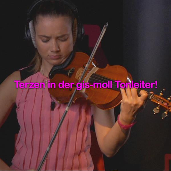 Folge 094:Terzen in der gis-moll Tonleiter! - violino online, play violin online,   - tocar violin online, уроки игры на скрипке, Metodo Mirkovic - cours de violon en ligne, geige online lernen