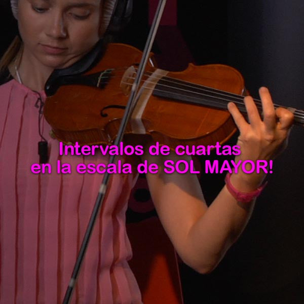 109: intervalos  de    cuartas    en    la    escala    de    SOL    MAYOR   ! - violino online, play violin online,   - tocar violin online, уроки игры на скрипке, Metodo Mirkovic - cours de violon en ligne, geige online lernen