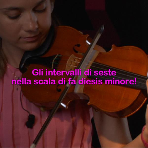 Lezione 148: Gli intervalli di seste nella scala di fa diesis minore! - violino online, play violin online,   - tocar violin online, уроки игры на скрипке, Metodo Mirkovic - cours de violon en ligne, geige online lernen