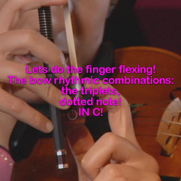 Lesson 193: Lets do the finger flexing! The bow rhythmic combinations: the triplets, dotted note! IN C! - violino online, play violin online,   - tocar violin online, уроки игры на скрипке, Metodo Mirkovic - cours de violon en ligne, geige online lernen