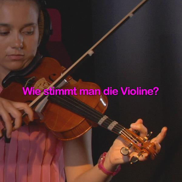 Folge 196: Wie stimmt man die Violine? - violino online, play violin online,   - tocar violin online, уроки игры на скрипке, Metodo Mirkovic - cours de violon en ligne, geige online lernen