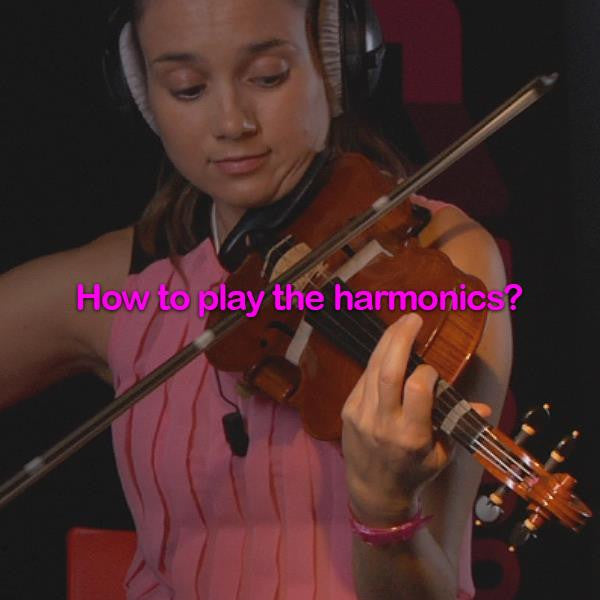 Lesson 197: How to play the harmonics? - violino online, play violin online,   - tocar violin online, уроки игры на скрипке, Metodo Mirkovic - cours de violon en ligne, geige online lernen