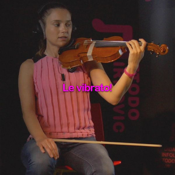 Leçon 198: Le vibrato! - violino online, play violin online,   - tocar violin online, уроки игры на скрипке, Metodo Mirkovic - cours de violon en ligne, geige online lernen
