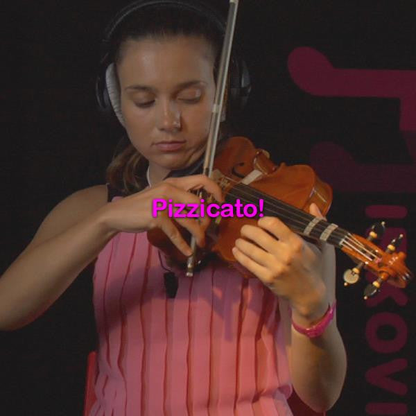Lesson 199: Pizzicato! - violino online, play violin online,   - tocar violin online, уроки игры на скрипке, Metodo Mirkovic - cours de violon en ligne, geige online lernen
